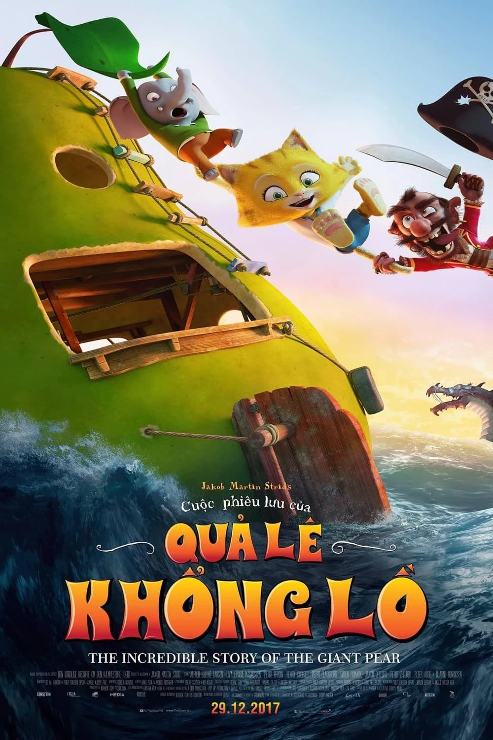 Xem Phim Cuộc Phiêu Lưu Của Quả Lê Khổng Lồ Vietsub HD Online - Rophim