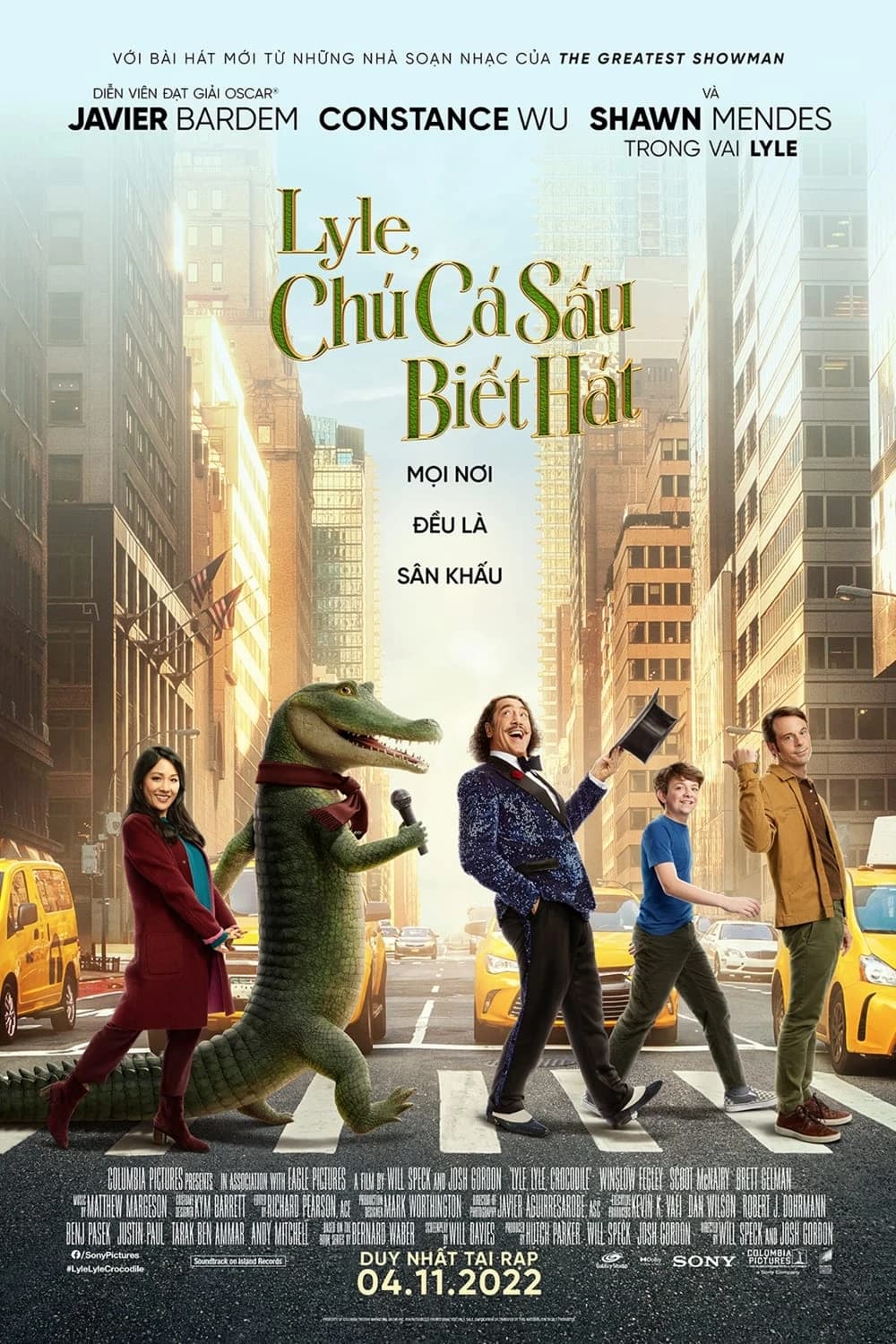 Xem Phim Lyle, Chú Cá Sấu Biết Hát Vietsub HD Online - Rophim