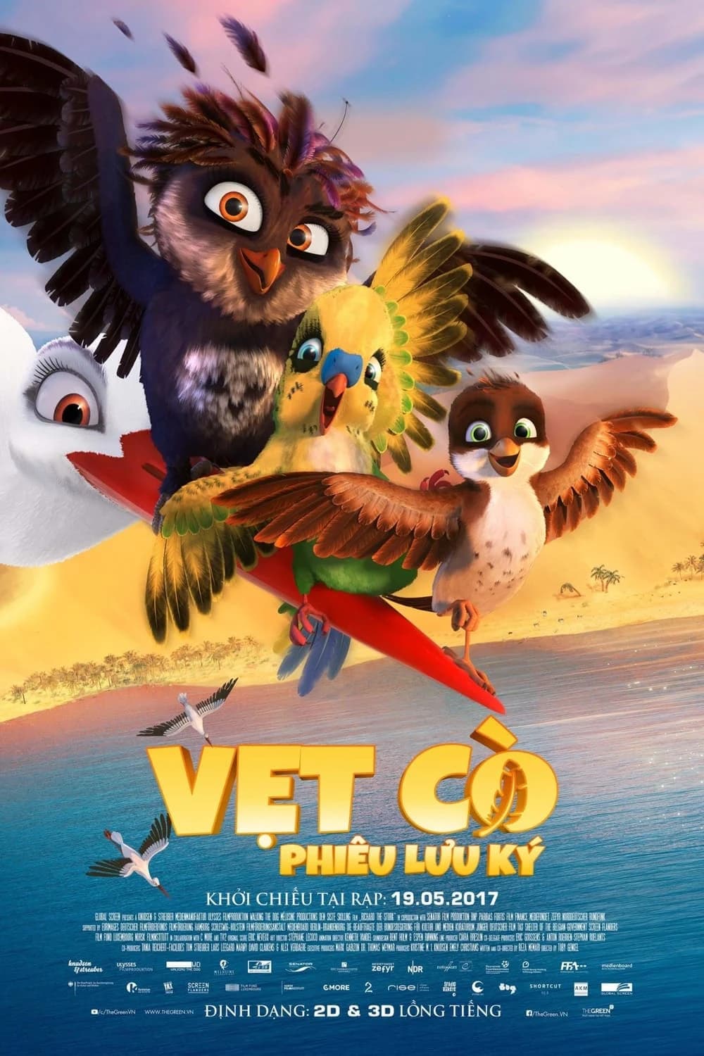 Xem Phim Vẹt Cò Phiêu Lưu Ký Vietsub HD Online - Rophim