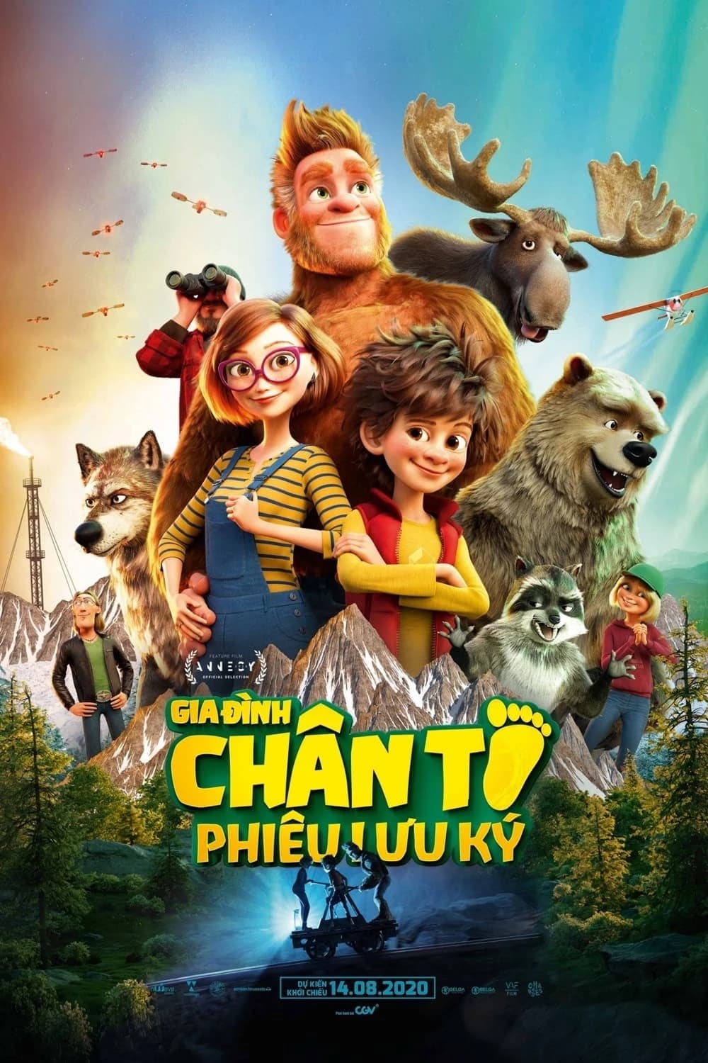 Xem Phim Gia Đình Chân To Phiêu Lưu Ký Vietsub HD Online - Rophim
