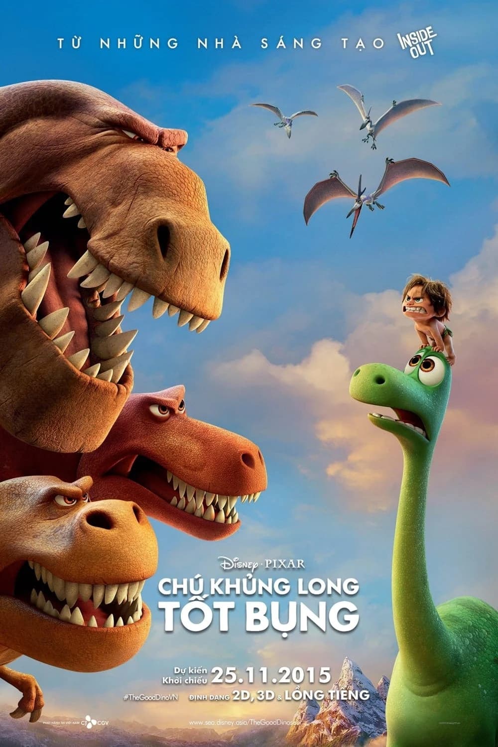 Xem Phim Chú Khủng Long Tốt Bụng Vietsub HD Online - Rophim