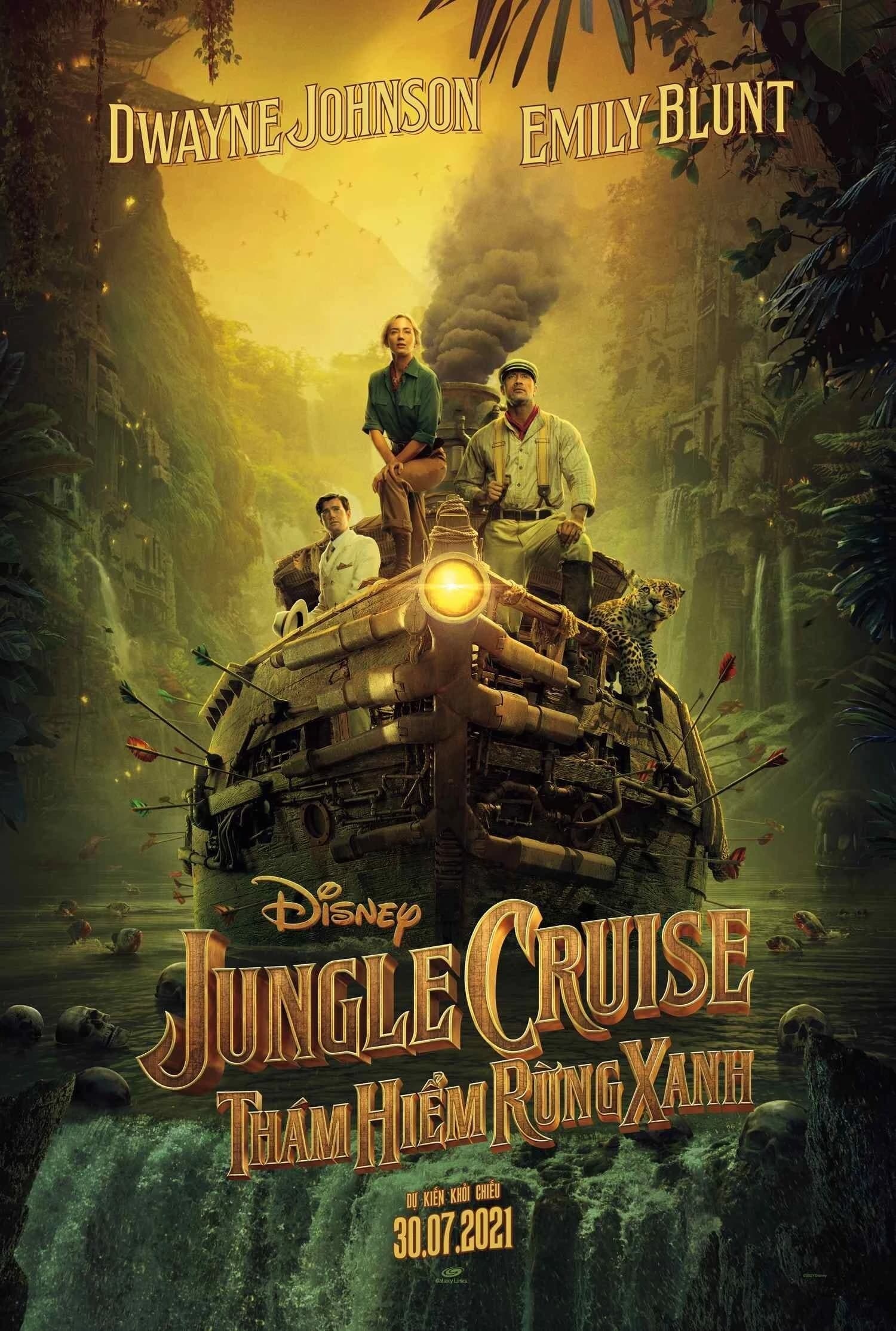 Xem Phim Jungle Cruise: Thám Hiểm Rừng Xanh Vietsub HD Online - Rophim