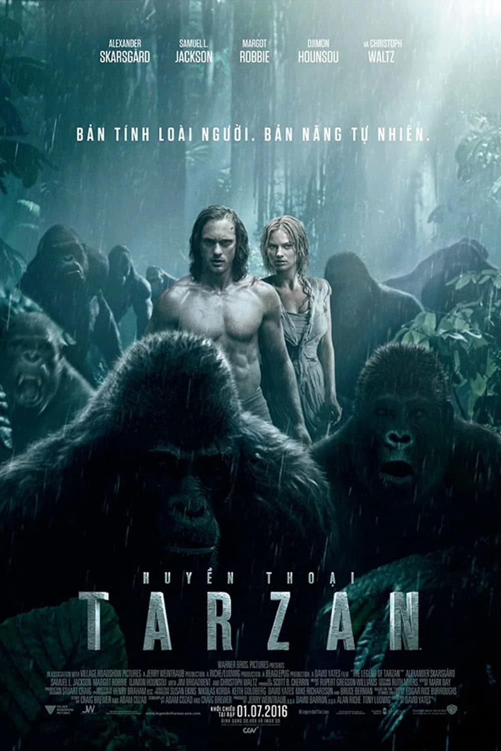 Xem Phim Huyền Thoại Tarzan Vietsub HD Online - Rophim