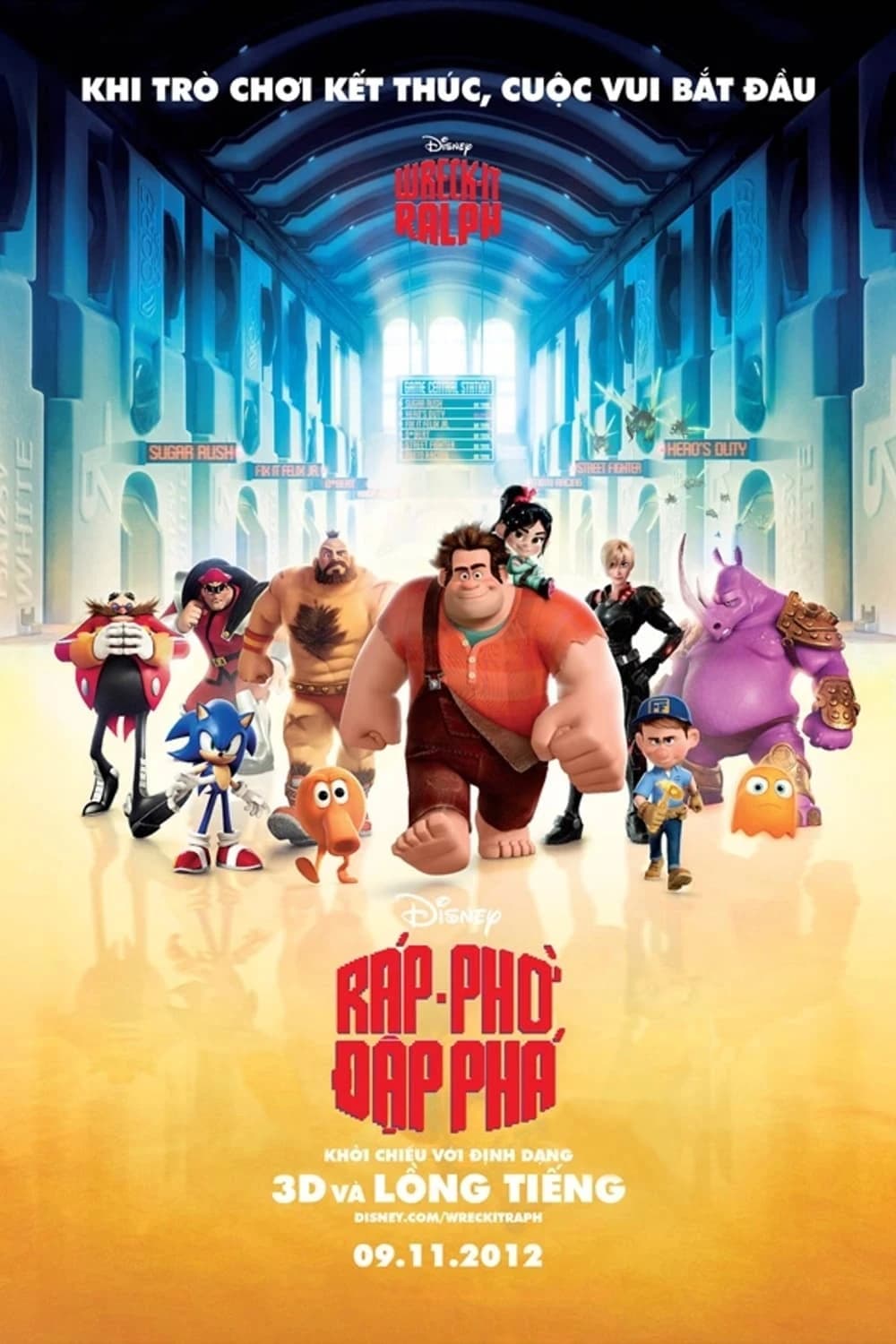 Xem Phim Ralph Đập Phá Vietsub HD Online - Rophim