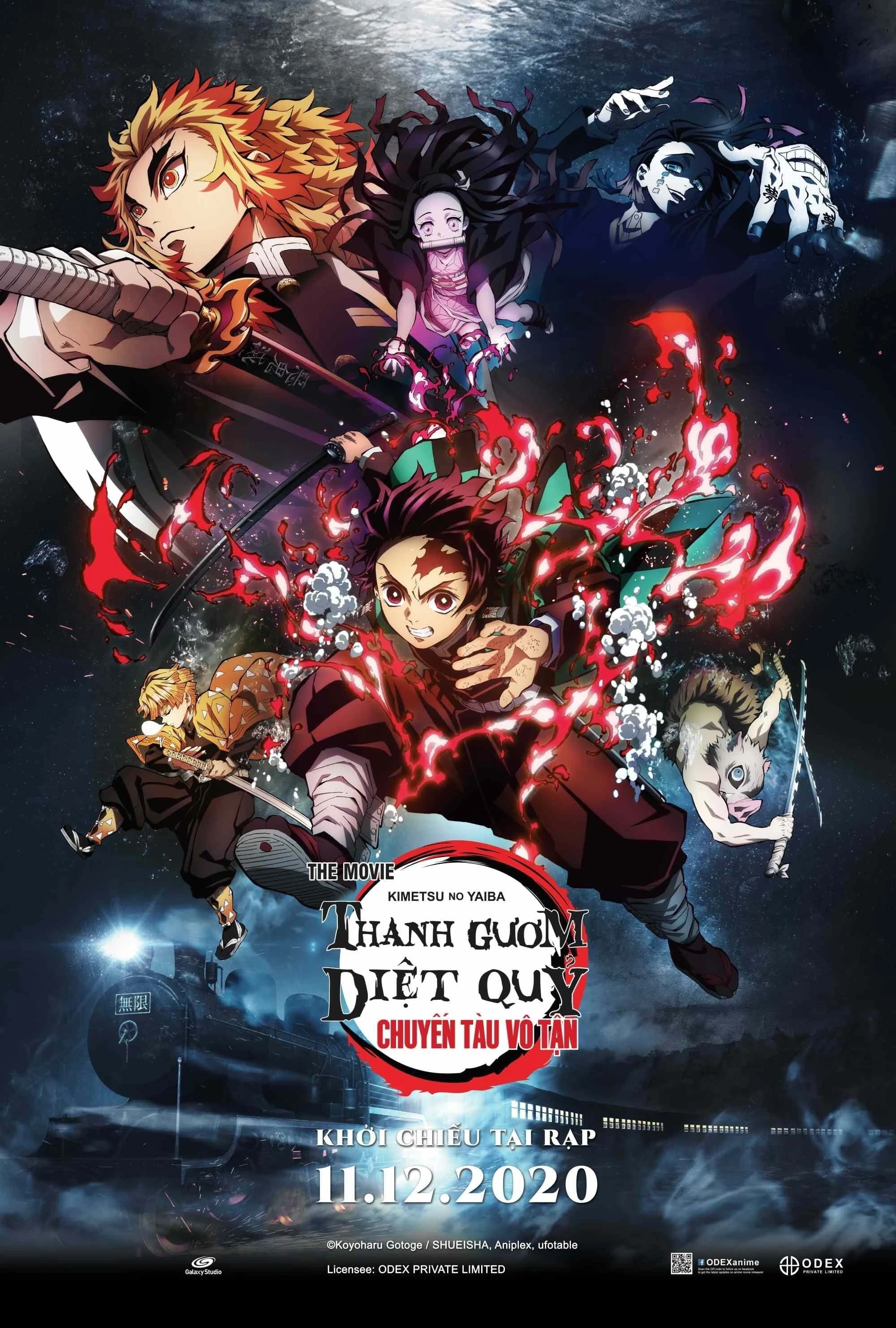 Xem Phim Thanh Gươm Diệt Quỷ: Chuyến Tàu Vô Tận Vietsub HD Online - Rophim