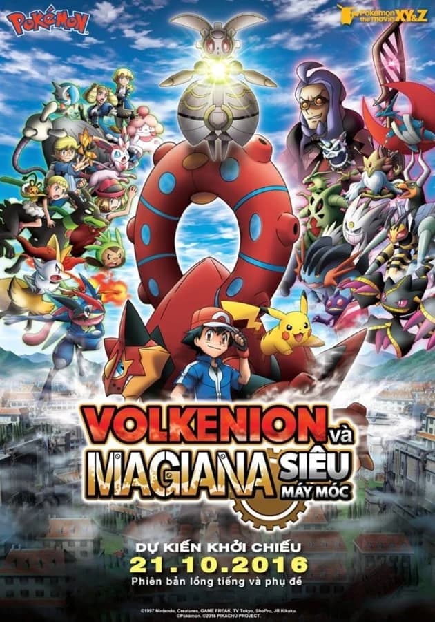 Xem Phim Pokémon XY&Z: Volkenion và Magiana Siêu Máy Móc Vietsub HD Online - Rophim