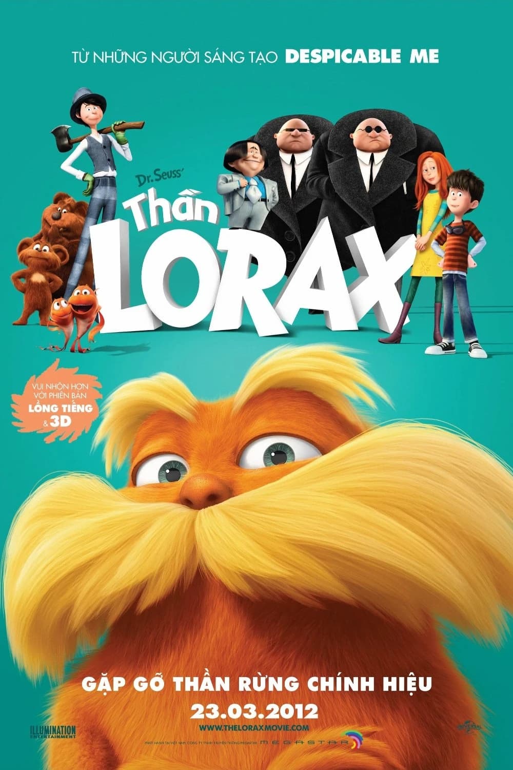 Xem Phim Thần Lorax Vietsub HD Online - Rophim