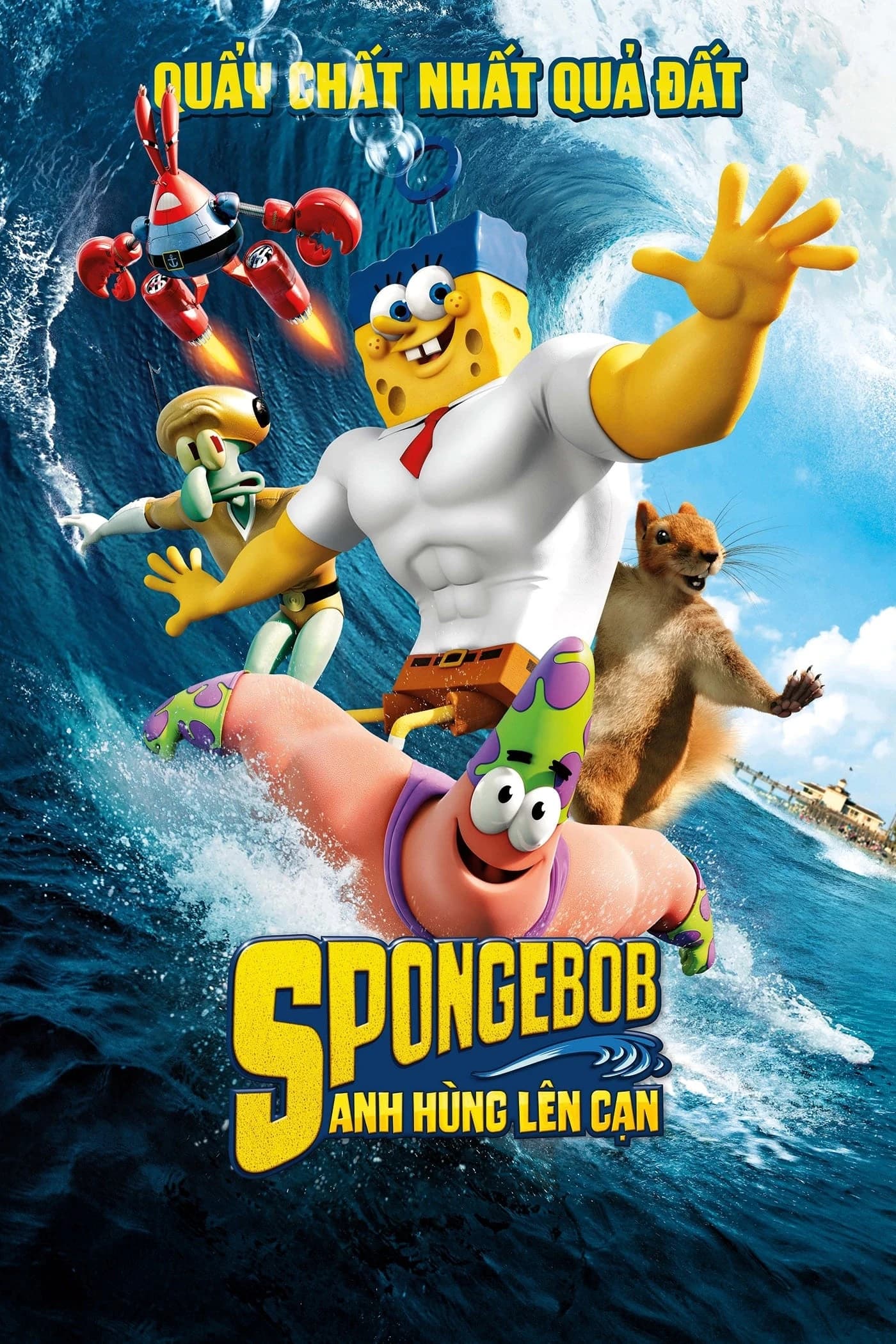 Xem Phim SpongeBob: Anh Hùng Lên Cạn Vietsub HD Online - Rophim