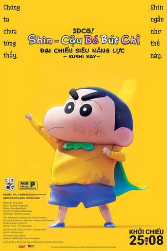 Xem Phim Shin - Cậu Bé Bút Chì 31: Đại Chiến Siêu Năng Lực ~ Sushi Bay ~ Vietsub HD Online - Rophim