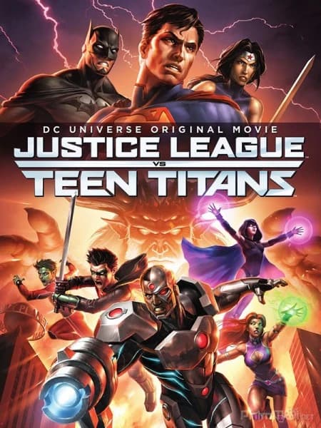 Xem Phim Liên Minh Công Lý Đại Chiến Biệt Đội Titan Vietsub HD Online - Rophim
